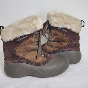 Columbia Sierra Zummette Waterproof Boots Womens 8.5